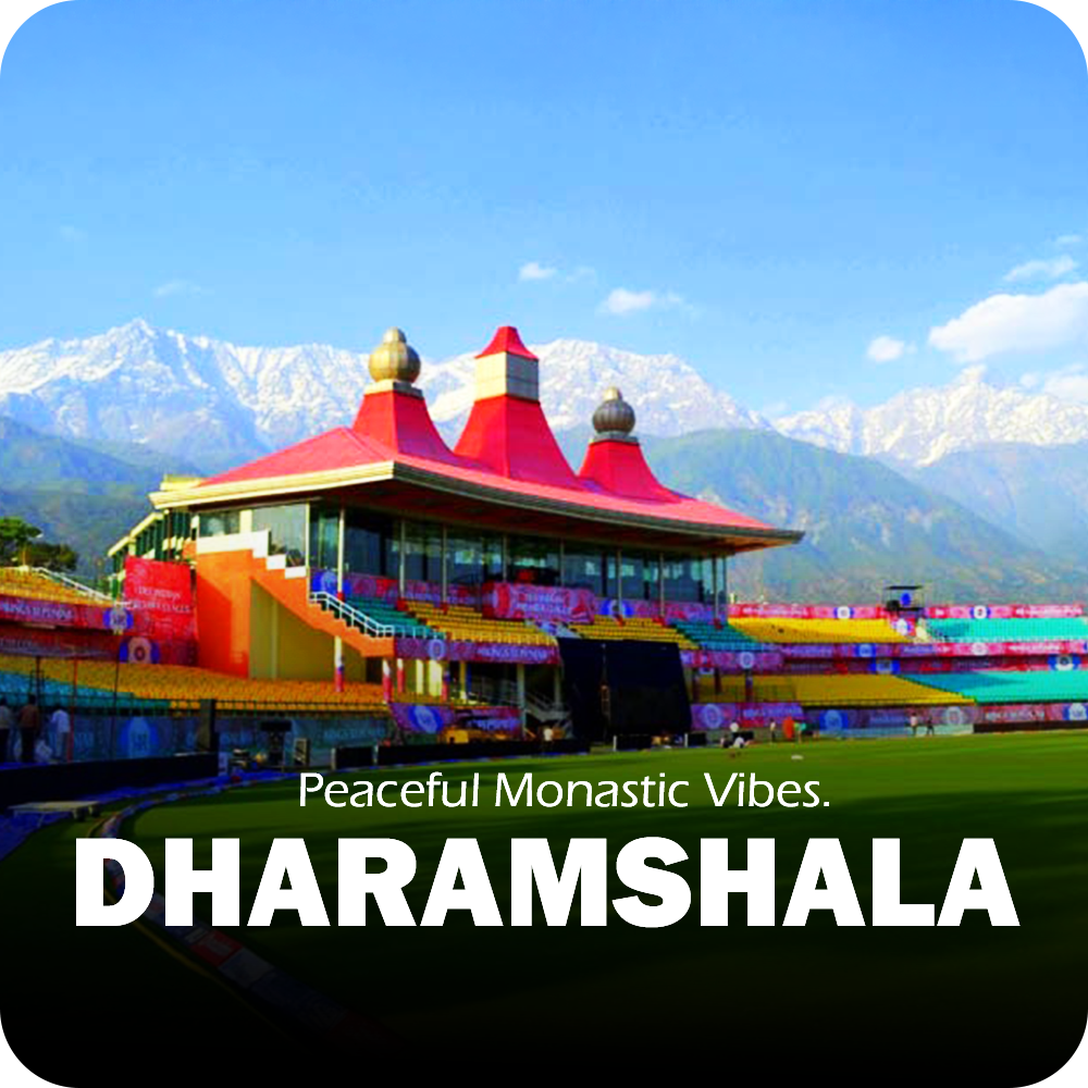 A vibrant scene from Dharamshala & Dalhousie